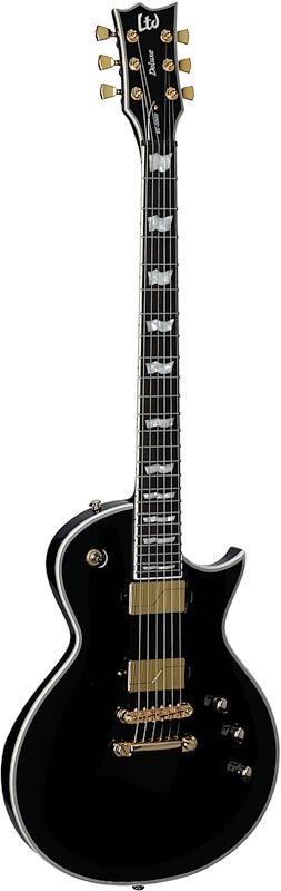 ESP LTD Deluxe EC-1000 Fluence Electric Guitar, Black, Body Left Front