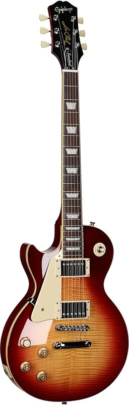Epiphone Les Paul Standard 50s Electric Guitar, Left-Handed, Heritage Cherry Sunburst, Body Left Front