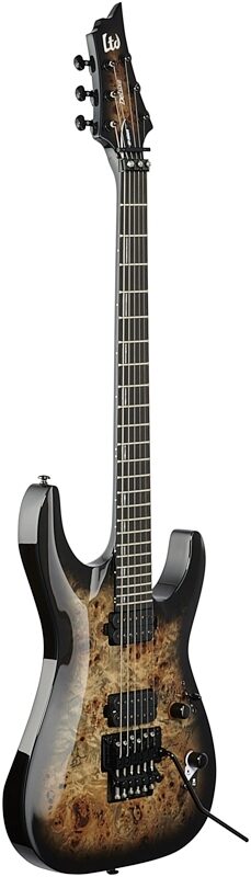 ESP LTD H-1001FR Electric Guitar, Black Natural Fade, Blemished, Body Left Front