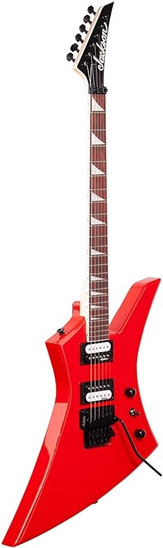 Jackson JS Series Kelly JS32 Electric Guitar, Amaranth Fingerboard, Ferrari Red, Body Left Front