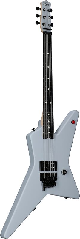 EVH Eddie Van Halen Star Limited Edition Electric Guitar (with Gig Bag), Primer Gray, Body Left Front