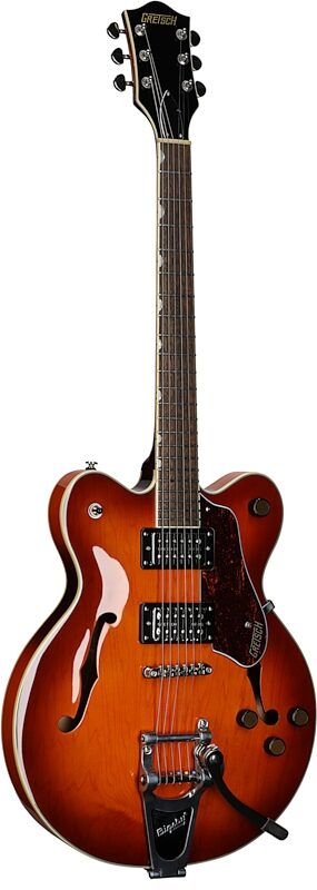 Gretsch G2622T Streamliner CB Electric Guitar, with Bigsby Tremolo, Abbey Ale, Body Left Front