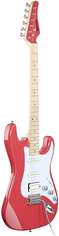Kramer Focus VT-211S Electric Guitar, Ruby Red, Body Left Front
