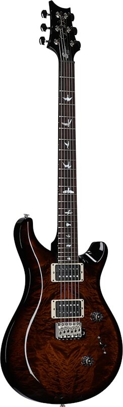 Paul Reed Smith PRS S2 Custom 24 10th Anniversary Limited Edition Electric Guitar (with Gig Bag), Black Amber, Body Left Front