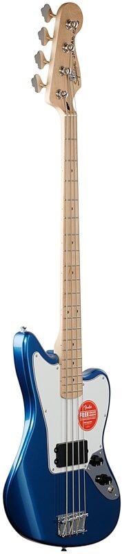 Squier Affinity Jaguar Bass H Electric Bass, Maple Fingerboard, Lake Placid Blue, Body Left Front