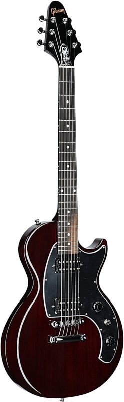 Gibson Limited Edition Les Paul Music City Special 50th Anniversary Electric Guitar (with Soft Case), Wine Red, Body Left Front