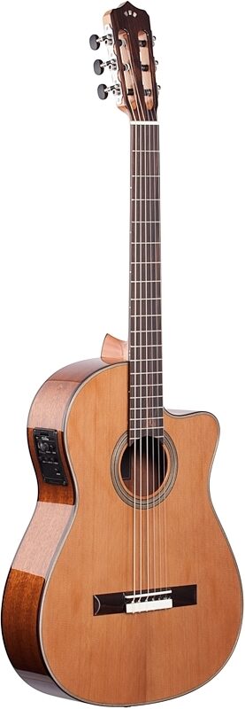 Cordoba Fusion 12 Natural Classical Acoustic-Electric Guitar, New, Body Left Front