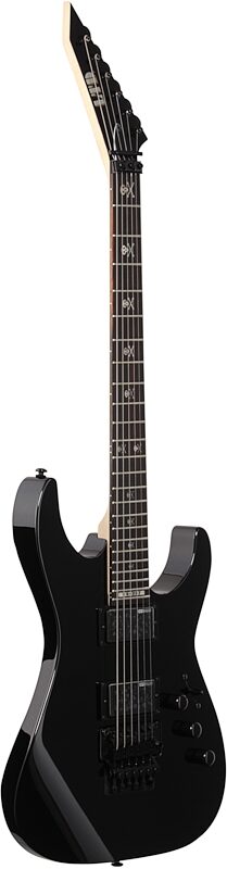 ESP LTD KH-202 Kirk Hammett Signature Electric Guitar, Black, Body Left Front