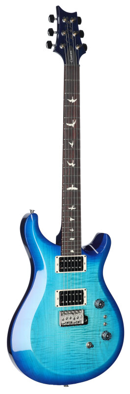 PRS Paul Reed Smith S2 Custom 24-08 Limited Edition Electric Guitar, Makena Blue, Body Left Front