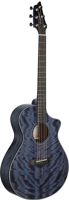 Breedlove Oregon Concert Stormy Night CE Thinline Acoustic-Electric Guitar (with Case), Stormy Night, Body Left Front