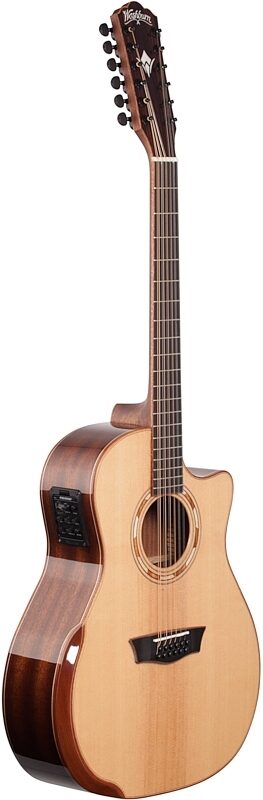 Washburn WCG15SCE12-O Deluxe Grand Auditorium Acoustic-Electric Guitar, 12-String, Blemished, Body Left Front