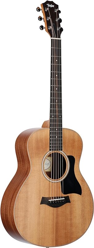 Taylor GS Mini V2 Sapele Acoustic Guitar, (with Gig Bag), Natural, Body Left Front