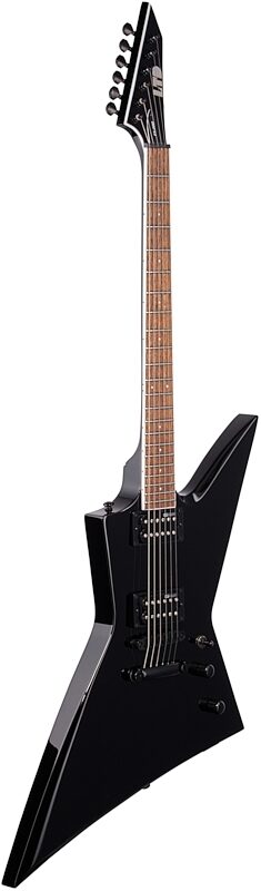 ESP LTD EX-200 Electric Guitar, Black, Body Left Front