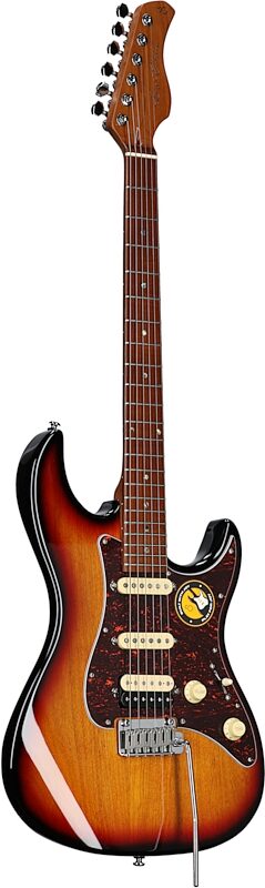 Sire Larry Carlton S7 Electric Guitar, 3-Color Sunburst, Body Left Front