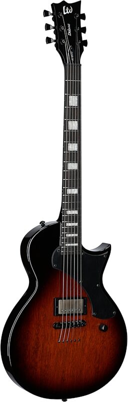 ESP LTD Deluxe EC-01FT Electric Guitar, Vintage Burst, Blemished, Body Left Front
