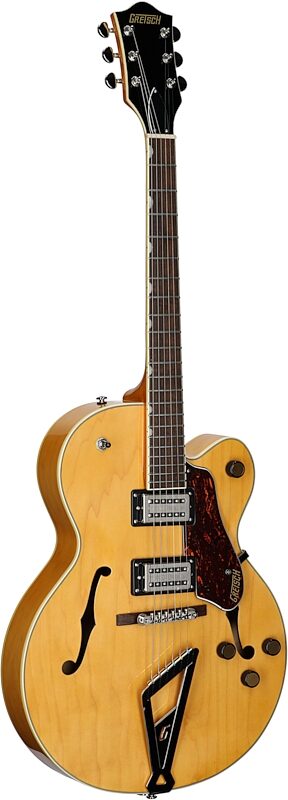 Gretsch G2420 Streamliner Hollowbody Electric Guitar, Village Amber, Body Left Front