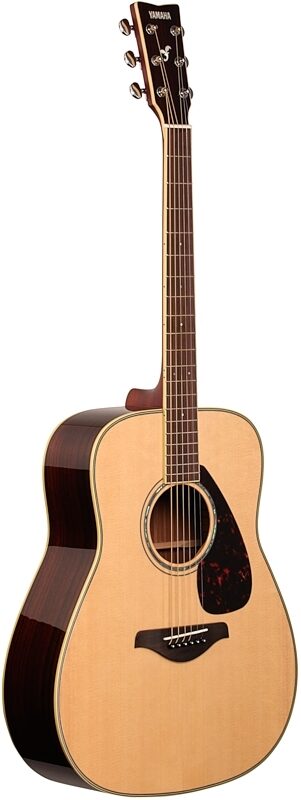 Yamaha FG830 Folk Acoustic Guitar, New, Body Left Front