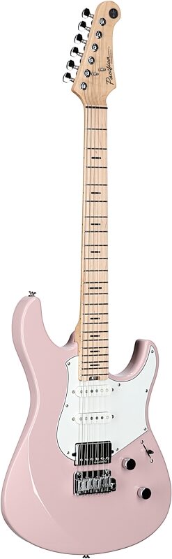 Yamaha Pacifica Standard Plus PACS+12M Electric Guitar, Maple Fingerboard (with Gig Bag), Ash Pink, Body Left Front
