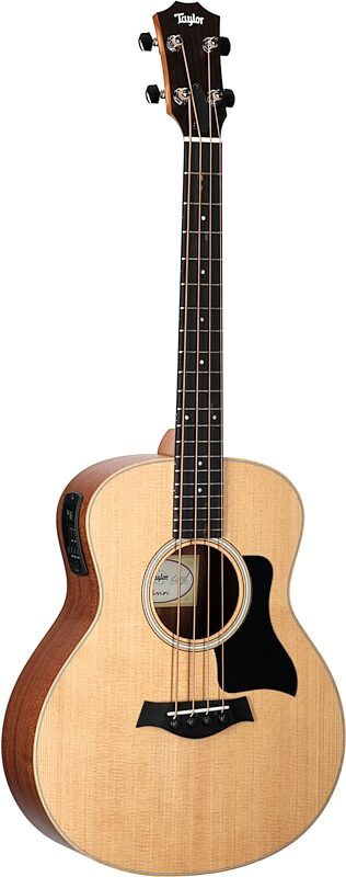 Taylor GS Mini-e Acoustic-Electric Bass (with Hard Bag), Natural, Body Left Front