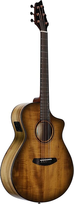 Breedlove ECO Pursuit Exotic S Concert CE Acoustic-Electric Guitar, Sweetgrass, Blemished, Body Left Front