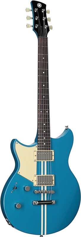 Yamaha Revstar Element RSE20L Left-Handed Electric Guitar, Swift Blue, Body Left Front
