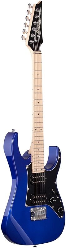 Ibanez GRGM21M Mikro Electric Guitar, Jewel Blue, Body Left Front