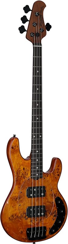 Sterling by Music Man Ray34 Electric Bass Guitar, Amber, Body Left Front