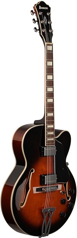 Ibanez AF75 Artcore Hollowbody Electric Guitar, Vintage Sunburst, Body Left Front