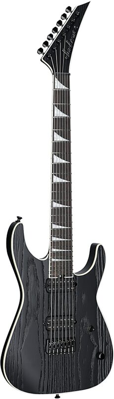Jackson Pro Jeff Loomis Soloist SL7 HT Electric Guitar, 7-String, Black Ash, Body Left Front