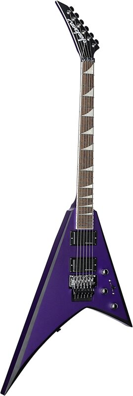 Jackson X Series Rhoads RRX24 Electric Guitar, with Laurel Fingerboard, Purple Metal with Black Bevel, USED, Scratch and Dent, Body Left Front