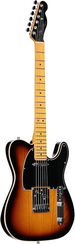 Fender American Ultra Luxe Telecaster Electric Guitar (with Case), 2-Color Sunburst, Body Left Front