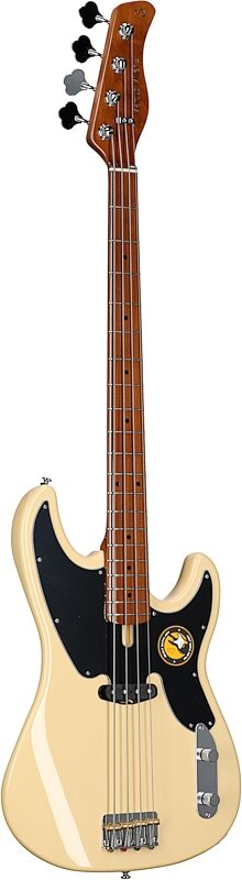 Sire Marcus Miller D5 Electric Bass, Vintage White, Body Left Front