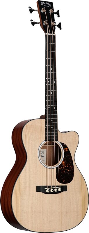 Martin 000CJR-10E Acoustic-Electric Bass (with Gig Bag), Natural, Body Left Front