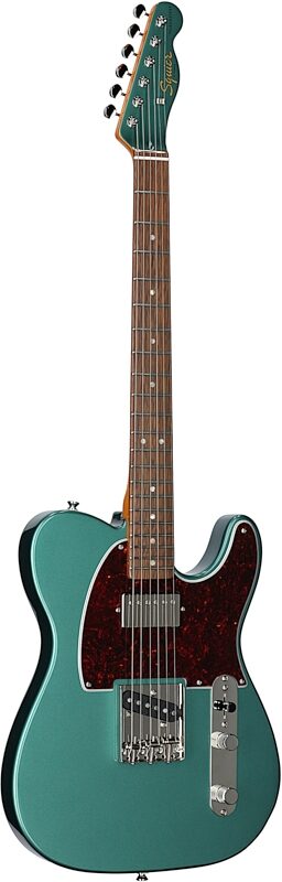 Squier Limited Edition Classic Vibe '60s Telecaster SH Electric Guitar, Sherwood Green, Body Left Front