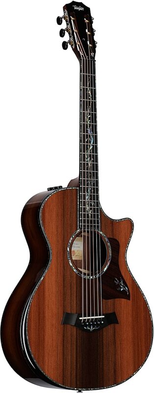 Taylor PS12ce 12-Fret V-Class Acoustic-Electric Guitar (with Case), New, Body Left Front