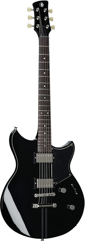 Yamaha Revstar Element RSE20 Electric Guitar, Black, Body Left Front