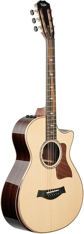 Taylor 812ceV Grand Concert 12 Fret Acoustic-Electric Guitar (with Case), New, Body Left Front