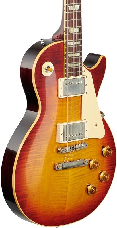 Gibson Custom 1959 Les Paul Standard Murphy Lab Ultra Light Aged Electric Guitar (with Case), Factory Burst, Serial Number 91273, Full Left Front
