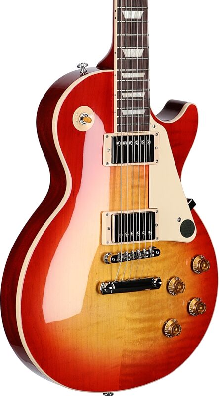 Gibson Les Paul Standard '50s Electric Guitar (with Case), Heritage Cherry Sunburst, Serial Number 220310480, Full Left Front
