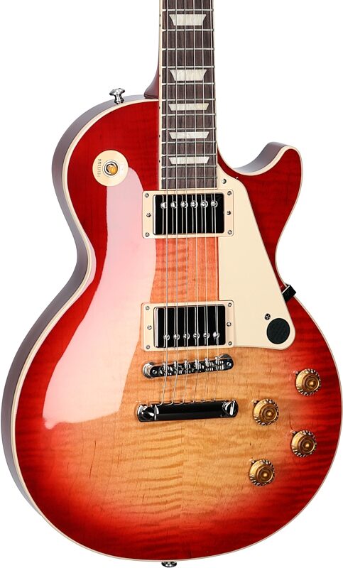 Gibson Exclusive '50s Les Paul Standard AAA Flame Top Electric Guitar (with Case), Heritage Cherry Sunburst, Serial Number 231610368, Full Left Front