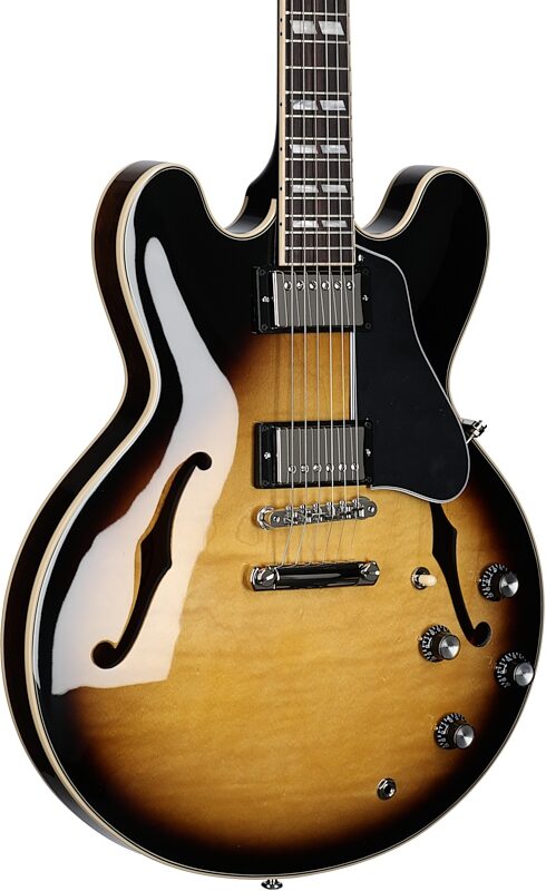 Gibson ES-345 Electric Guitar (with Case), Vintage Burst, Serial Number 232210323, Full Left Front