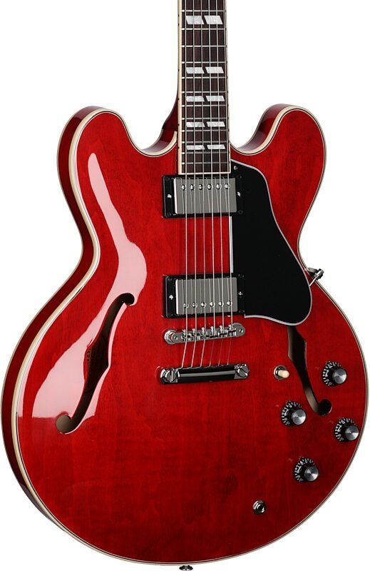 Gibson ES-345 Electric Guitar (with Case), Sixties Cherry, Serial Number 215820413, Full Left Front