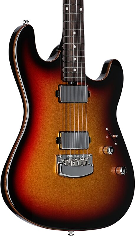 Ernie Ball Music Man Sabre HT Electric Guitar (with Mono Gig Bag), Showtime, Serial Number H02879, Full Left Front