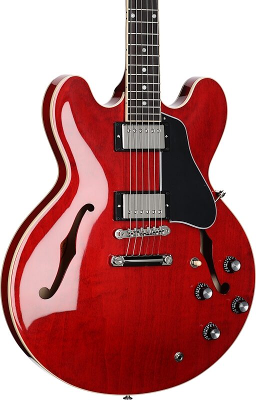 Gibson ES-335 Electric Guitar (with Case), Sixties Cherry, 18-Pay-Eligible, Serial Number 217520089, Full Left Front