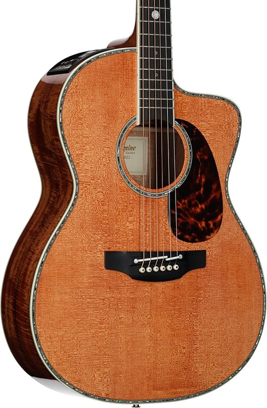 Takamine LTD2022 60th Anniversary Acoustic-Electric Guitar (with Case), New, Serial Number 60040155, Full Left Front