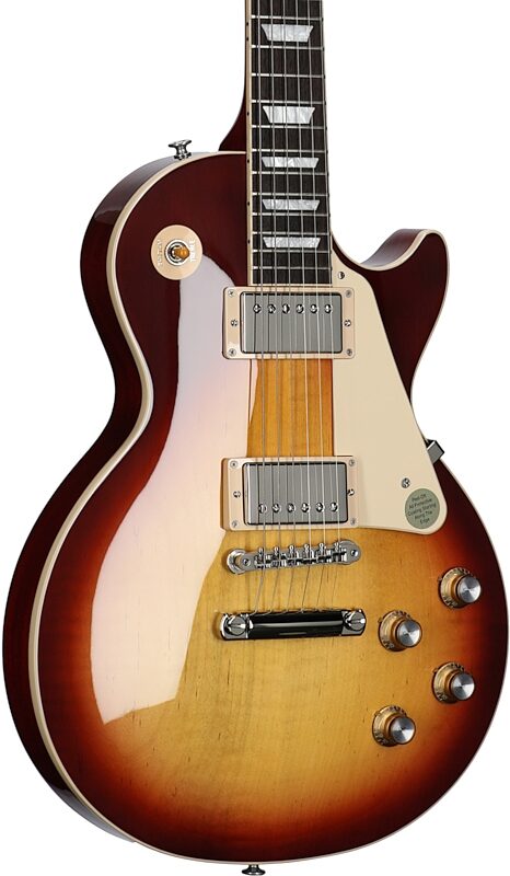 Gibson Les Paul Standard '60s Electric Guitar (with Case), Bourbon Burst, Serial Number 220120229, Full Left Front