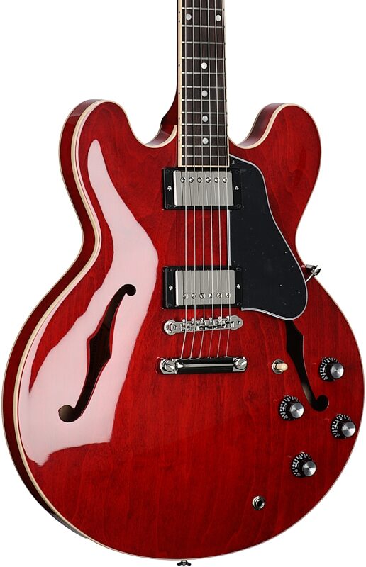 Gibson ES-335 Electric Guitar (with Case), Sixties Cherry, Serial Number 215420184, Full Left Front