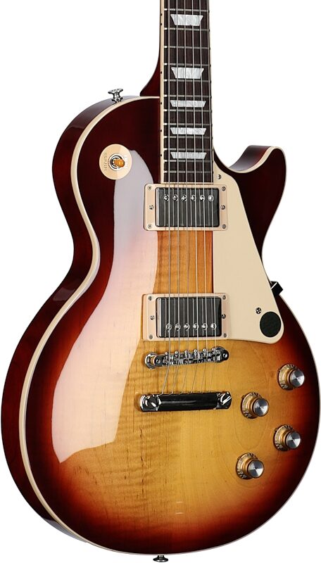 Gibson Les Paul Standard '60s Electric Guitar (with Case), Bourbon Burst, Serial Number 219220115, Full Left Front
