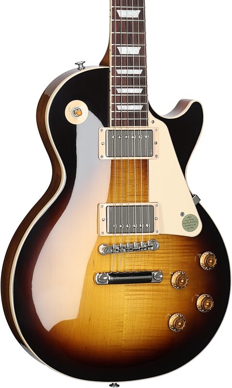 Gibson Les Paul Standard '50s Electric Guitar (with Case), Tobacco Burst, Serial Number 220020236, Full Left Front