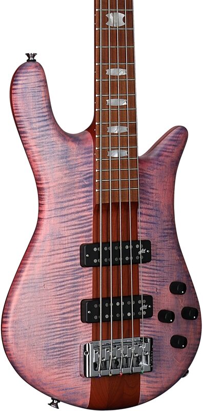 Spector Euro 5 RST Electric Bass, 5-String (with Gig Bag), Sundown Glow Matte, Serial Number ]C121NB19492, Full Left Front